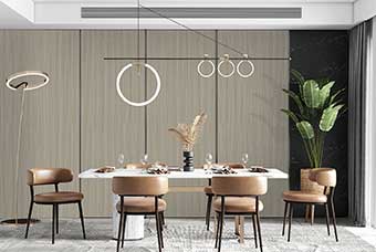 三门峡轻奢风格-餐厅