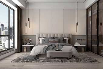 三门峡现代风格-卧室