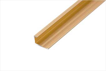 三门峡航空纤维墙咔铝合金边条（钛金氧化）