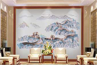 三门峡森佰汇航空纤维墙咔（唯我中华）