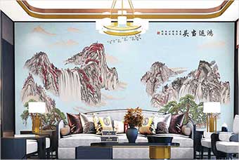 三门峡森佰汇航空纤维墙咔（鸿运当头）